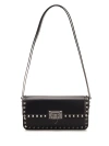 Valentino Studded Chain Strap Bag In Black