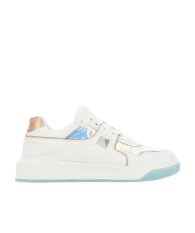Valentino Garavani Rockstud-embellished Trainers In White