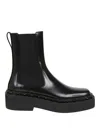 Valentino Black Rockstud M-way Ankle Boots In Black