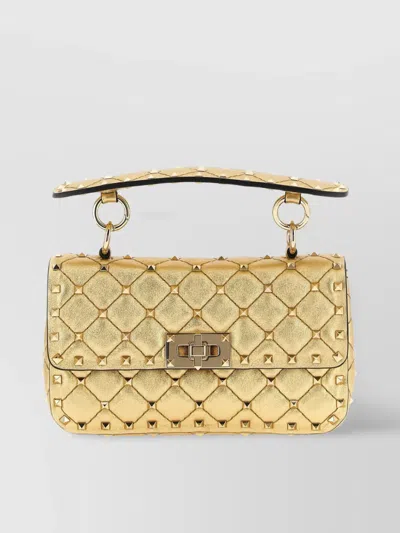 Valentino Garavani Rockstudspike S Shoulder Bag With Chain Strap