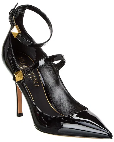 Valentino Garavani Valentino Roman Stud 100 Patent Pumps