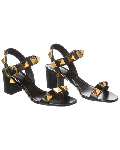 Valentino Garavani Valentino Roman Stud 60 Leather Sandal In Multi