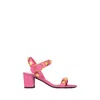 Valentino Studded Roman 90mm Sandals For Women In Pink In Pink