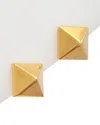 Valentino Roman Stud Earrings In Gold