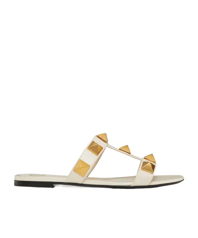 VALENTINO GARAVANI VALENTINO GARAVANI ROMAN STUD SLIP-ON SANDALS