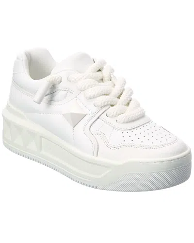 Valentino Garavani Valentino Roman Stud Leather Sneaker In Multi