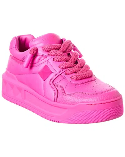 Valentino Garavani Valentino Roman Stud Leather Sneaker In Multi