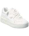 VALENTINO GARAVANI VALENTINO ROMAN STUD LEATHER SNEAKER