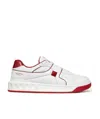 Valentino Garavani Roman Stud Low-top Sneakers In White