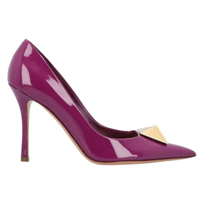 Valentino Garavani Valentino Roman Stud Pumps Purple