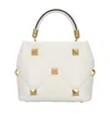 Valentino Roman Stud Tote Bag In Nude