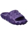 Valentino Garavani Valentino Roman Stud Turtle Rubber Slide In Purple
