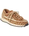 Valentino Rope Sneaker In Brown