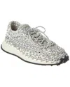 Valentino Garavani Man Sneakers Light Grey Size 8 Textile Fibers In Gray