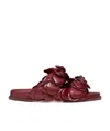 Valentino Rose Edition Mule Sandals In Red
