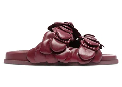 Pre-owned Valentino Garavani Rose Edition Mule Sandals (women's) Sneakers In Red