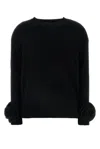 Valentino Garavani Wool Jersey In Nero