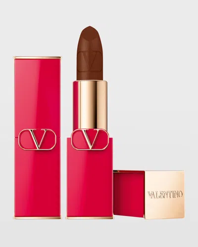 Valentino Rosso Matte  Refillable Lipstick In 199a