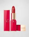 Valentino Rosso Satin  Lipstick In 205a