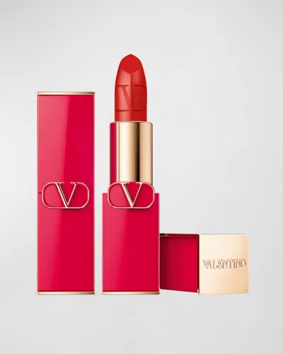 Valentino Rosso Satin  Lipstick In White