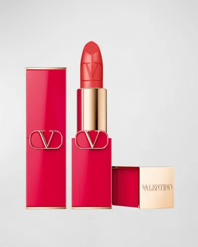 Valentino Rosso Satin  Lipstick In 400r