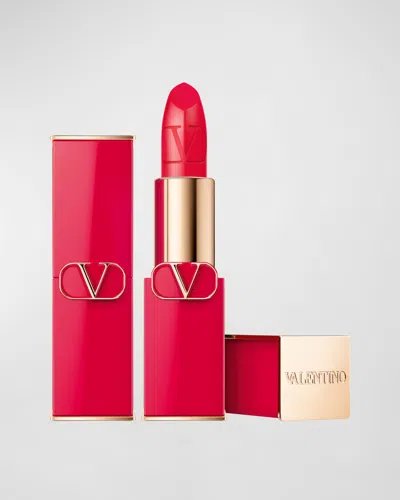 Valentino Rosso Satin  Lipstick In 404r