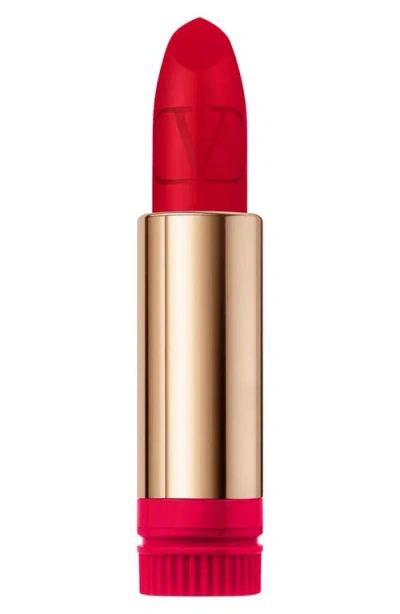 Valentino Rosso  Refillable Lipstick Refill In 22a/matte