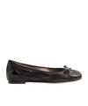 Valentino Garavani Quiltie Ballerina 67 In Quilted Nappa Leather Woman Black 37 In Black