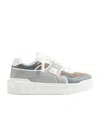 Valentino Studded Sneakers Chunky Sole In White