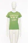 Valentino Playful Printed Cotton T-shirt With Bold Lettering In White