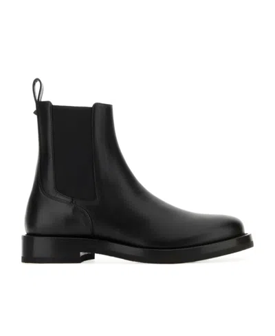 VALENTINO GARAVANI VALENTINO ROUND TOE ANKLE BOOTS