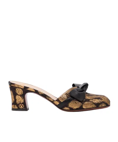 Valentino Garavani Round Toe High Heel Sandals