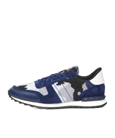 VALENTINO GARAVANI ROUND TOE LOW-TOP SNEAKERS