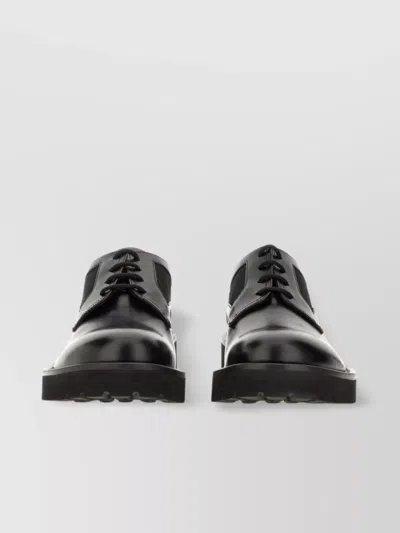 Valentino Garavani Round Toe Rubber Sole Loafers
