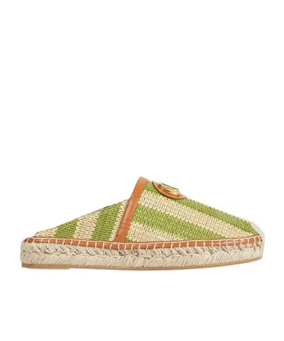 Valentino Garavani Round-toe Mules In Multi
