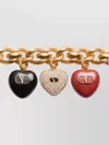Valentino Royal Heart Chain Bracelet