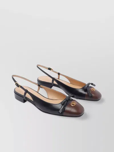 VALENTINO GARAVANI ROYAL VALET SLINGBACK BALLERINA SHOES