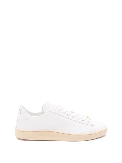VALENTINO GARAVANI ROYCO` LEATHER SNEAKERS