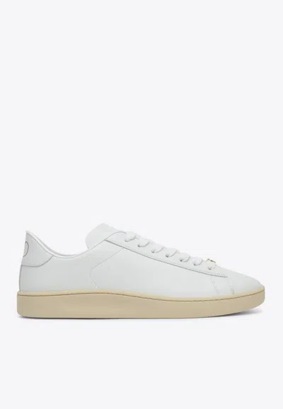 VALENTINO GARAVANI ROYCO LEATHER SNEAKERS