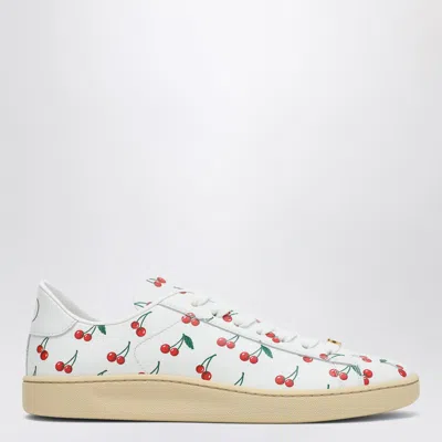 VALENTINO GARAVANI VALENTINO GARAVANI ROYCO SNEAKER WHITE WITH CHERRYFIC PATTERN
