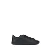 Valentino Royco Signature Brass Vlogo Low-top Sneakers In Black