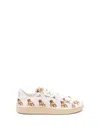 Valentino Sneaker Royco In Vitello Nappato Petit Charles In White