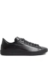 Valentino Royco Signature Brass Vlogo Low-top Sneakers In Black