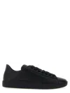 Valentino Man Black Sneakers In Black