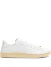 Valentino Royco Leather Sneakers In White