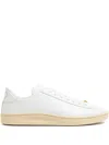 Valentino Garavani White Leather Vlogo Signature Sneakers In Biancogreenbriarbianco