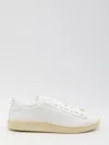 Valentino Royco Low-top Leather Sneakers With Italian Sizing In White