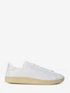 Valentino Royco Low-top Leather Sneakers With Italian Sizing In White