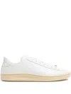 Valentino White Leather Vlogo Signature Sneakers In White