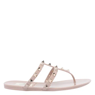 Valentino Garavani Rubber Rockstud Sandals